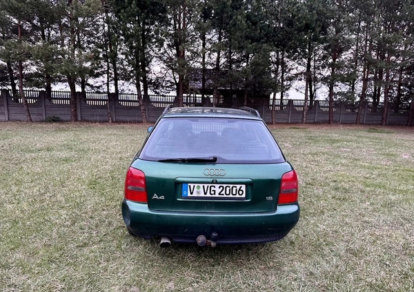 Audi A4 cena 3999 przebieg: 225284, rok produkcji 1998 z Tomaszów Lubelski małe 121